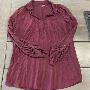 Ann Taylor Purple Top